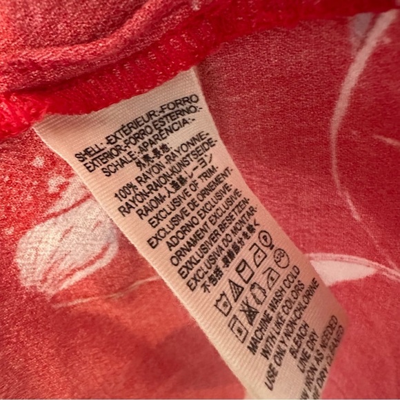 Free People Blouse Flare Sleeve Babydoll Boho Floral Casual Size Extra Small - Picture 7 of 8